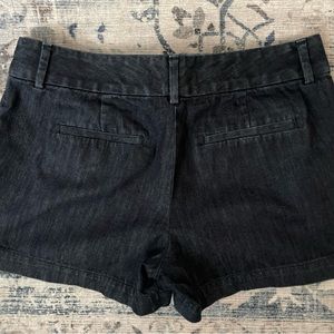 Ann Taylor Loft Dark Blue Wash Jean Shorts Size 2
